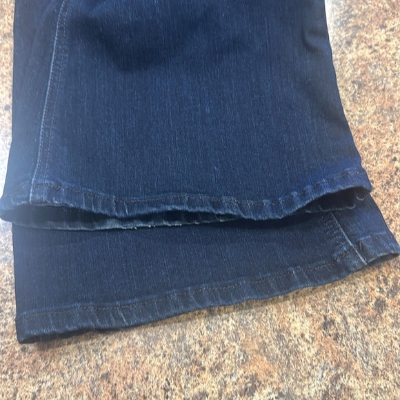 KanCan Dark Wash Flare Jeans Stretch Mid To High Rise Womens Size 27 - Picture 10 of 15